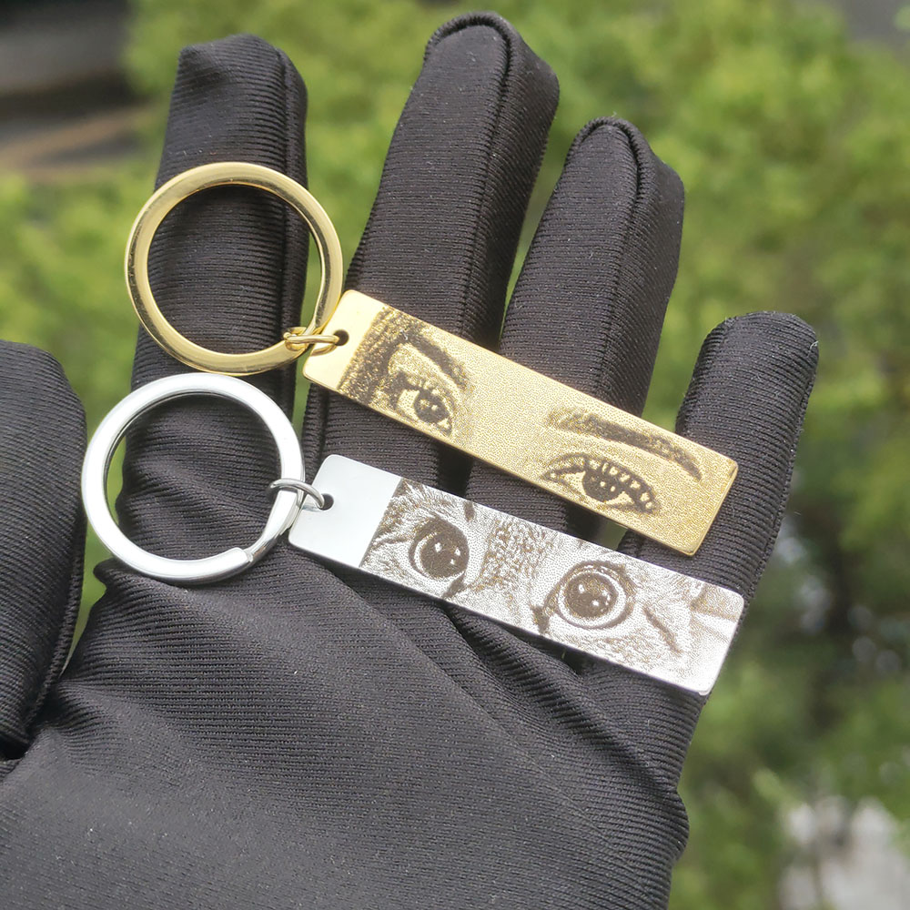 Women Accessories Images - Custom Photo พวงกุญแจส่วนบุคคล Eye Picture Key