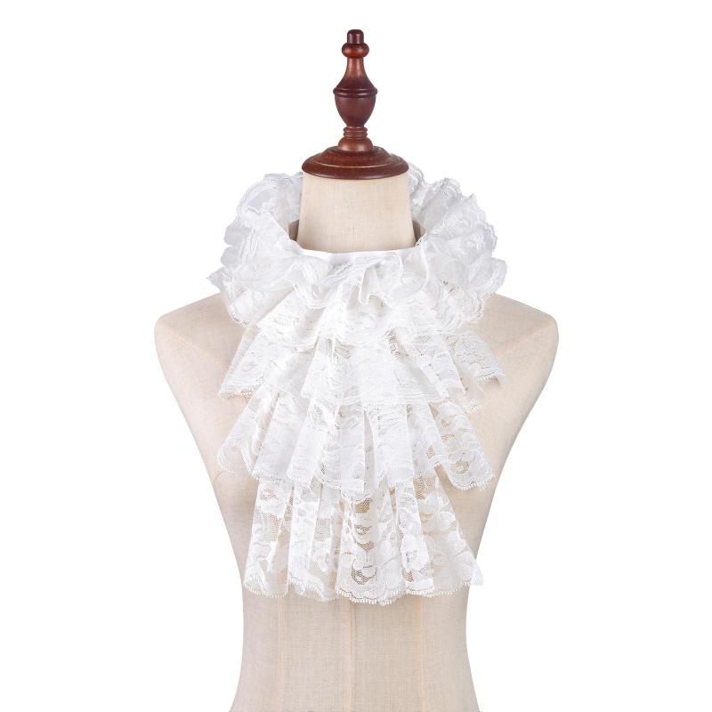 Women'S Victorian Era Accessories - ชุดคอสเพลย์ยุควิกตอเรียน พร้อมปลอกแขนแบบโปร่ง และปลอกคอผ้าลูกไม้แบบถอดได้ ดีไซน์หรูหรา สำหรับผู้หญิง