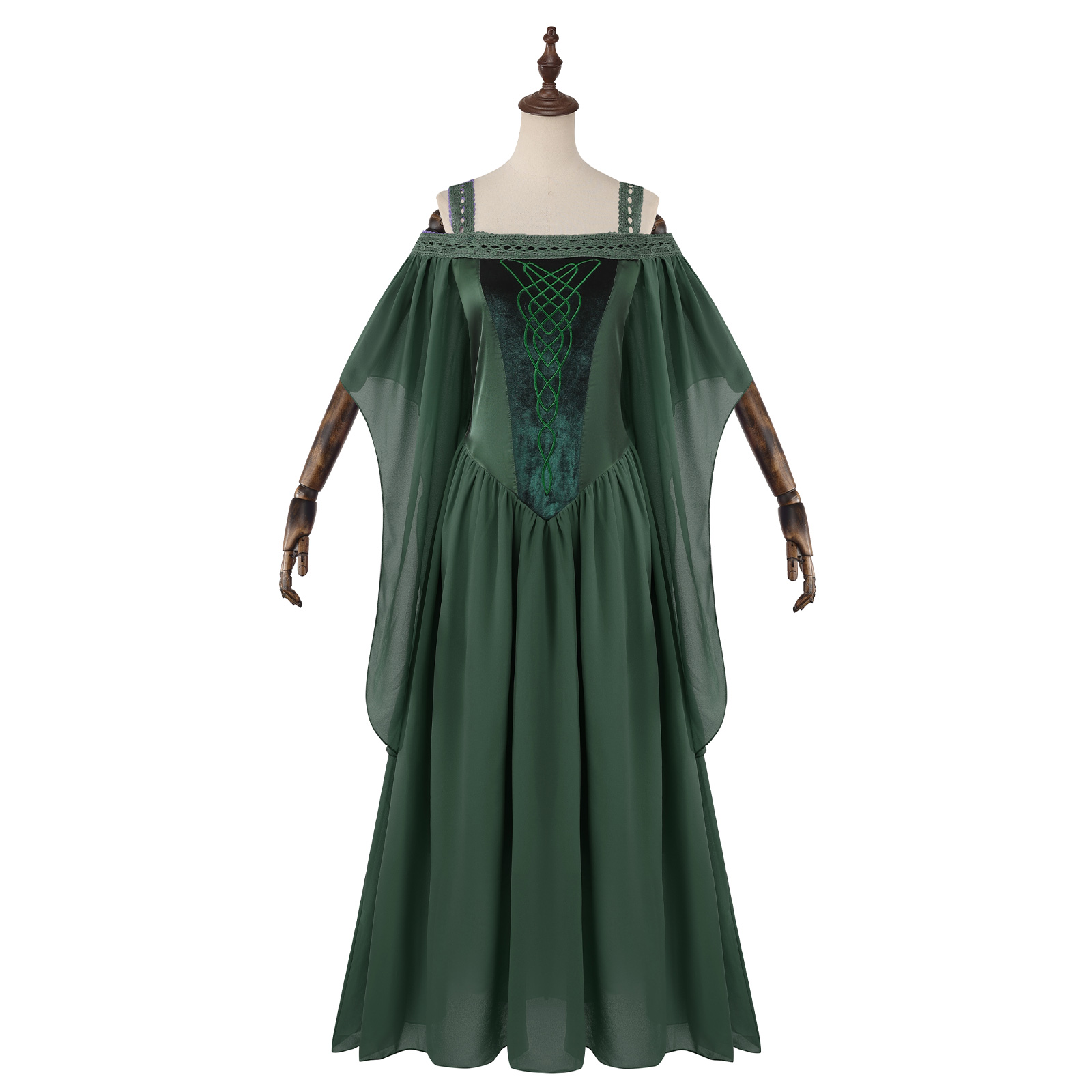Women'S Victorian Era Accessories - อะนิเมะผู้หญิงหมวก Fairy กระโปรงสีเขียวลาเวนเดอร์น้ําเงินเซ็กซี่ Steampunk ชุด Victorian