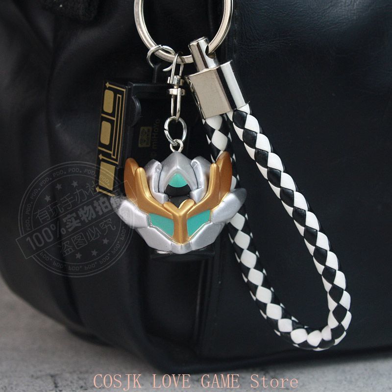 Women Accessories Chain - อะนิเมะฮงไค: สตาร์เรลเกมเบลด ซิลเวอร์ คาฟคา จิง หยวนการ์ตูนคอสเพลย์โมเดลจี้พวงกุญแจอะนิเมะอุปกรณ์เสริมเครื่องประดับของขวัญ