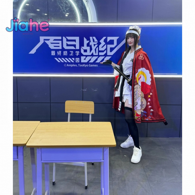 Women'S Kimono Accessories - ชุดคอสเพลย์ Magadori Kyoshika จากเกม HUNDRED LINE