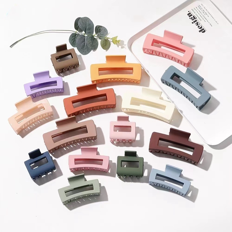 Hair Claw Clip Set - กิ๊บติดผมอะคริลิคขนาดใหญ่สำหรับเด็กผู้หญิง, กิ๊ฟหนีบผมปูกิ๊บติดผมขนาด8/10.5/12ซม. เครื่องประดับผมผู้หญิง