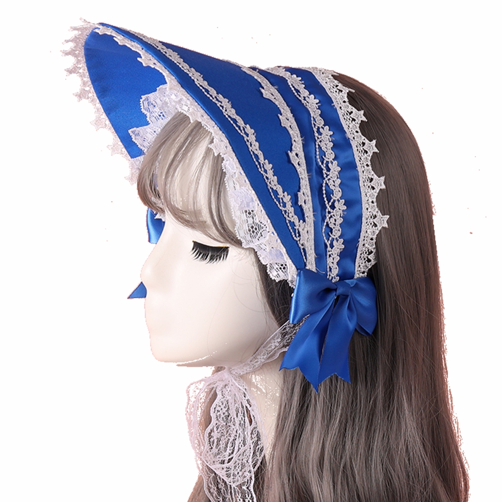 Women'S Victorian Era Accessories - หมวกวิคตอเรียนลูกไม้สไตล์โลลิต้า แฮนด์เมด สวยงาม โกธิค วินเทจ หมวกกันแดดสไตล์คอร์ท