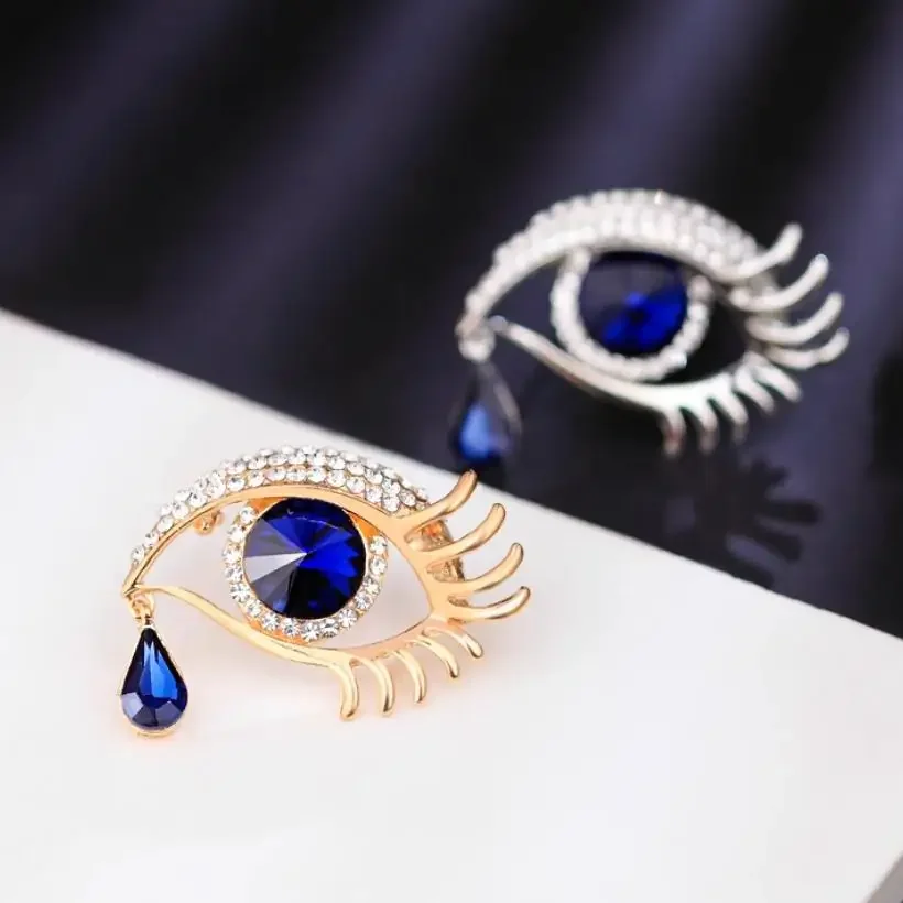 Women'S Accessories Trends 2026 - เข็มกลัดรูปดวงตานำโชค 1 ชิ้น สำหรับผู้หญิงผู้ชาย สไตล์วินเทจ เครื่องประดับแฟชั่น