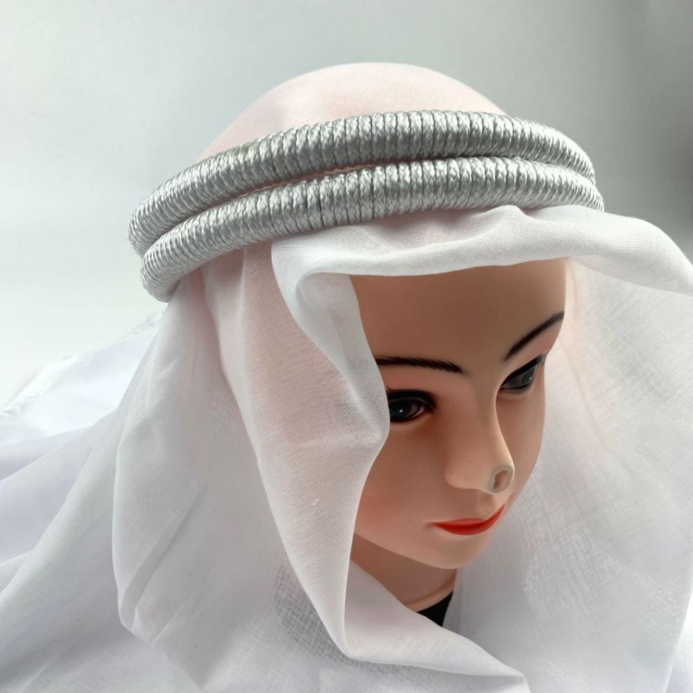 Women Accessories Dubai - ผ้าโพกศีรษะแบบอิสลาม 1 ชิ้น เชือกผูกผม ผู้ชาย ซาอุดิอาระเบีย