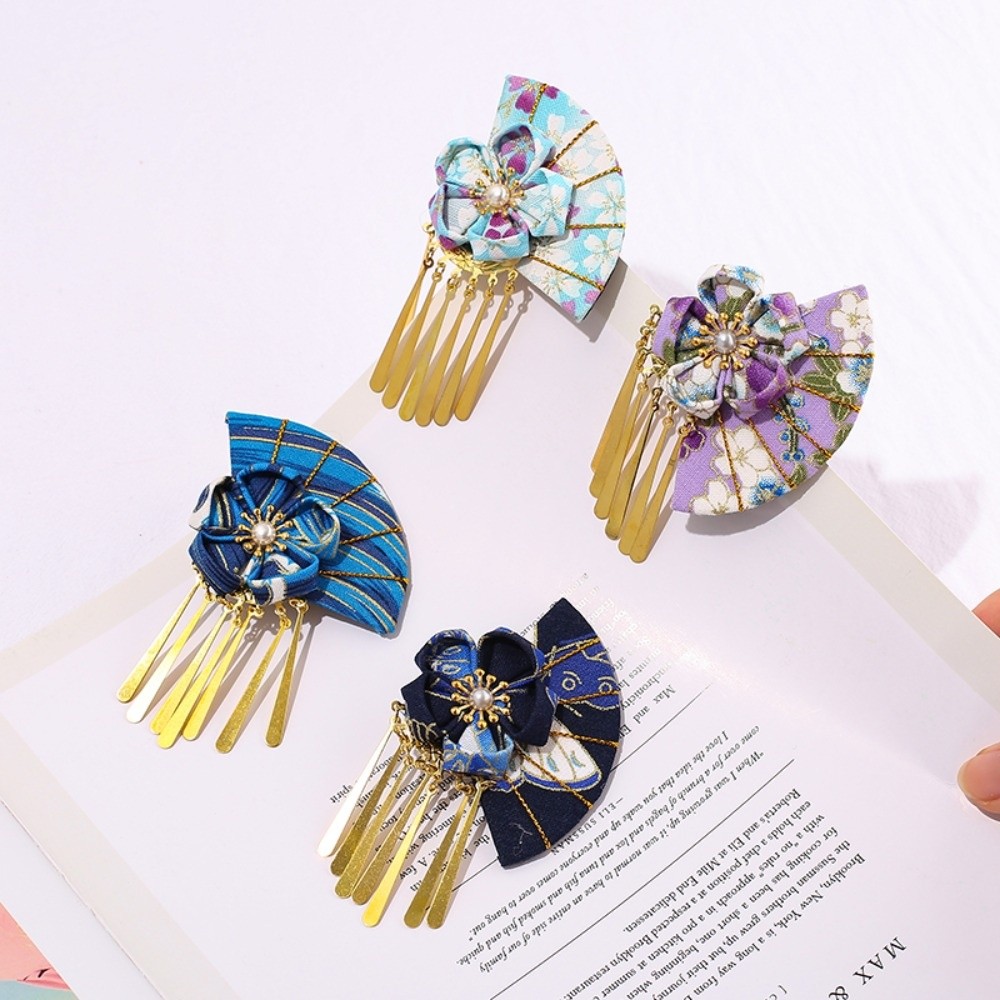 กิ๊บติดผมผู้หญิง ประดับมุกเทีย - Women'S Kimono Accessories บทวิจารณ์และราคา