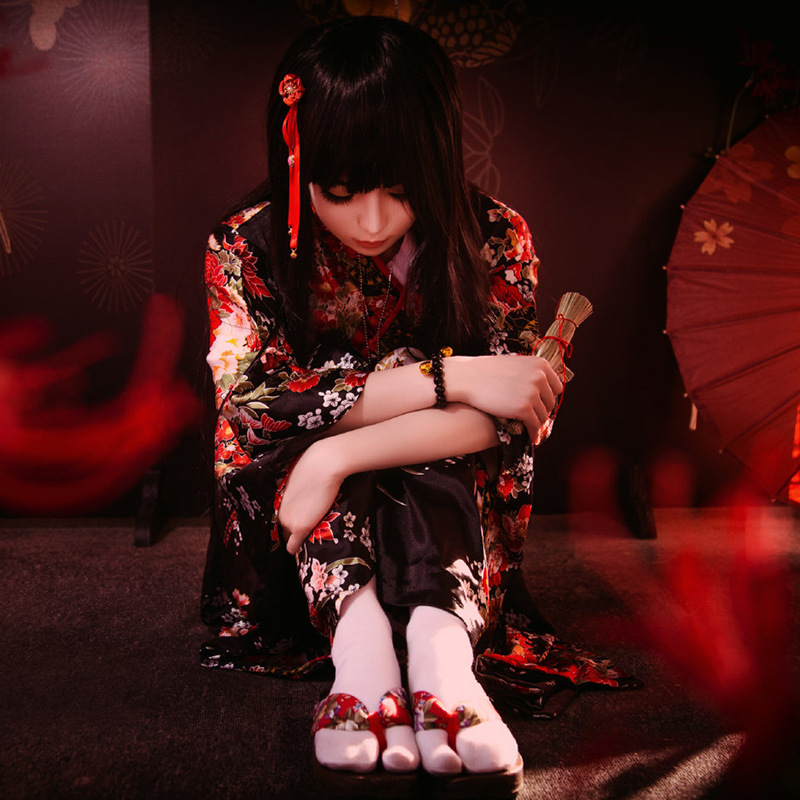 Anime Jigoku Shoujo คอสเพลย์ E - Women'S Kimono Accessories บทวิจารณ์และราคา
