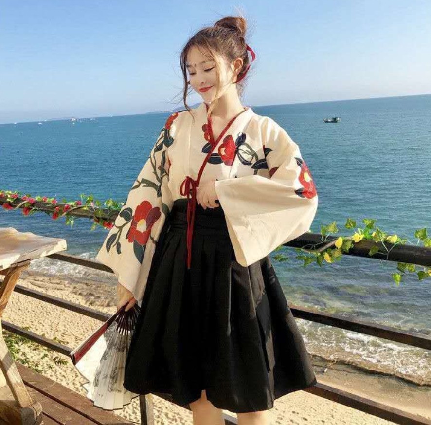 Haori yukata aori ชุดเดรสสไตล์ - Women'S Kimono Accessories บทวิจารณ์และราคา