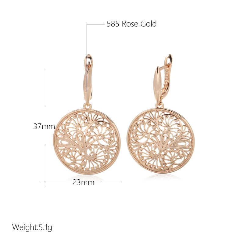 WBmqda ดอกไม้โลหะกลวงต่างหูรูป - Women Accessories Dubai บทวิจารณ์และราคา