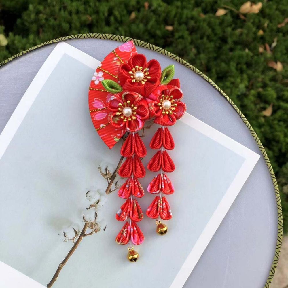 พู่ห้อย พัด พู่ประดับผม ดอกซาก - Women'S Kimono Accessories บทวิจารณ์และราคา