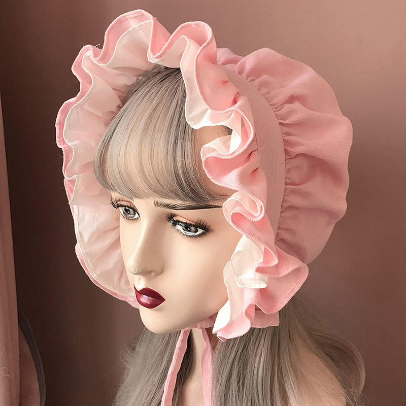 แม่บ้าน Bonnet หมวก Lolita สาว - Women'S Victorian Era Accessories บทวิจารณ์และราคา