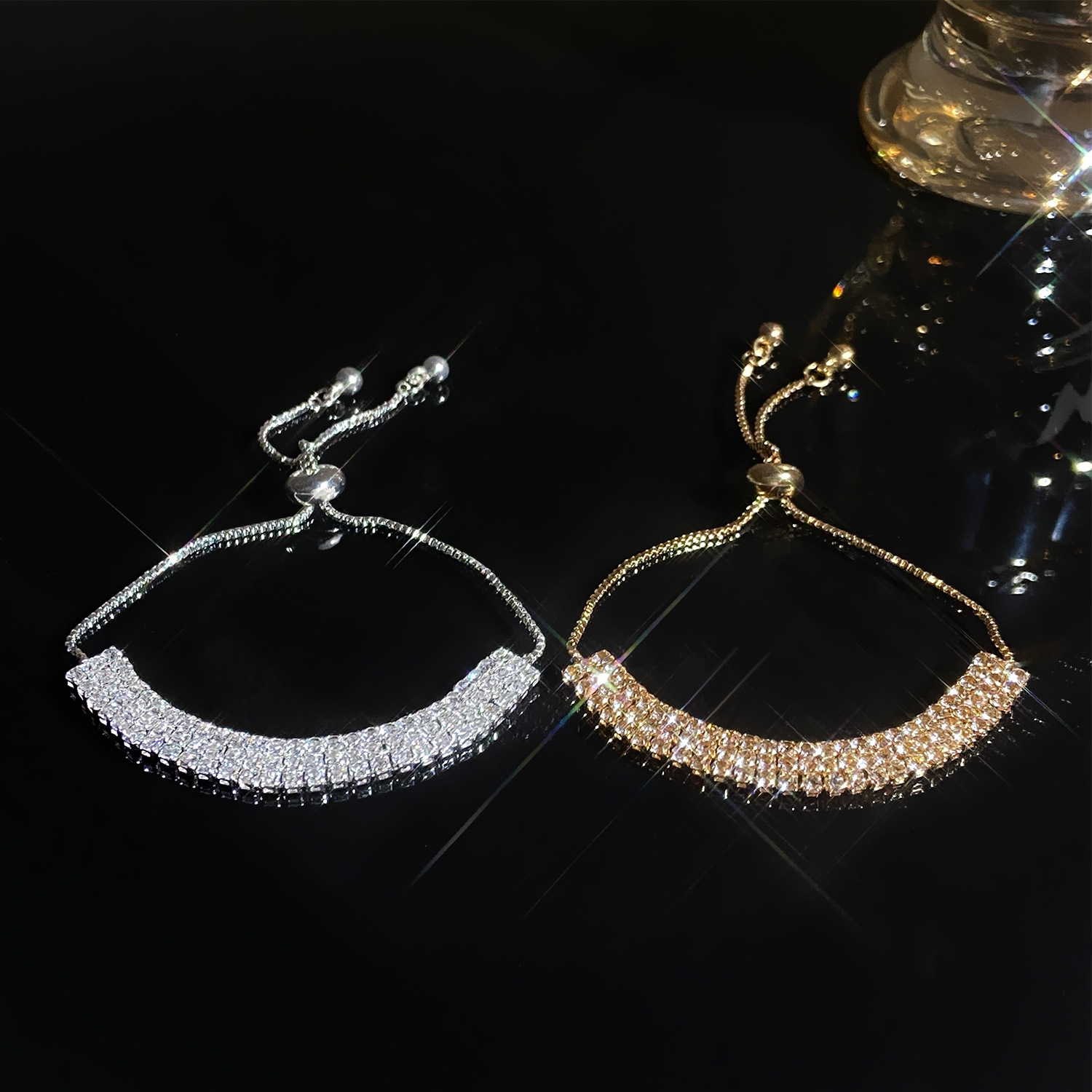 กำไลข้อมือคริสตัล 3 แถว ประดับ - Women'S Accessories Trends 2026 บทวิจารณ์และราคา