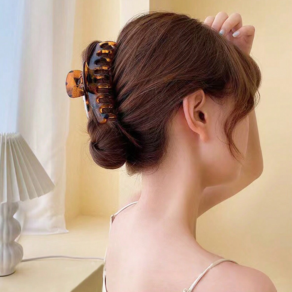 กิ๊บติดผมสุดหรูทำจากเรซินหลากส - Hair Claw Clip Set บทวิจารณ์และราคา
