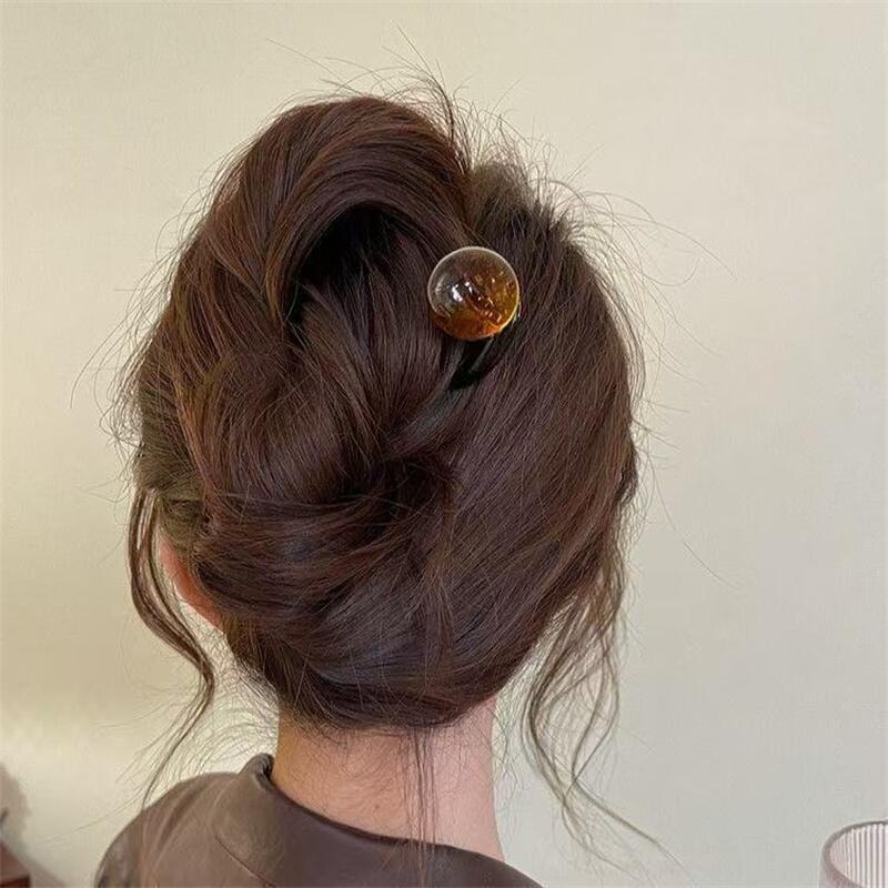 กิ๊บติดผมรูปตัว U สีแฟชั่นประด - Hair Fork Stick บทวิจารณ์และราคา