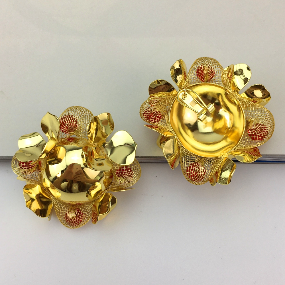 ต่างหูชุบทองสำหรับผู้หญิงเครื่ - Women Accessories Dubai บทวิจารณ์และราคา