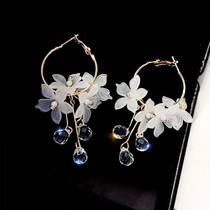 MODE Korea ต่างหูรูปหยดน้ำดอกไ - Women'S Accessories Trends 2026 บทวิจารณ์และราคา