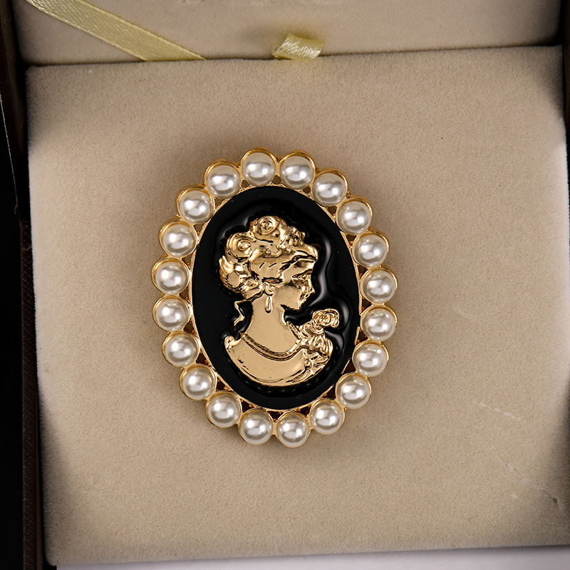 เข็มกลัดการ์ตูนประดับไข่มุกสไต - Women'S Victorian Era Accessories บทวิจารณ์และราคา