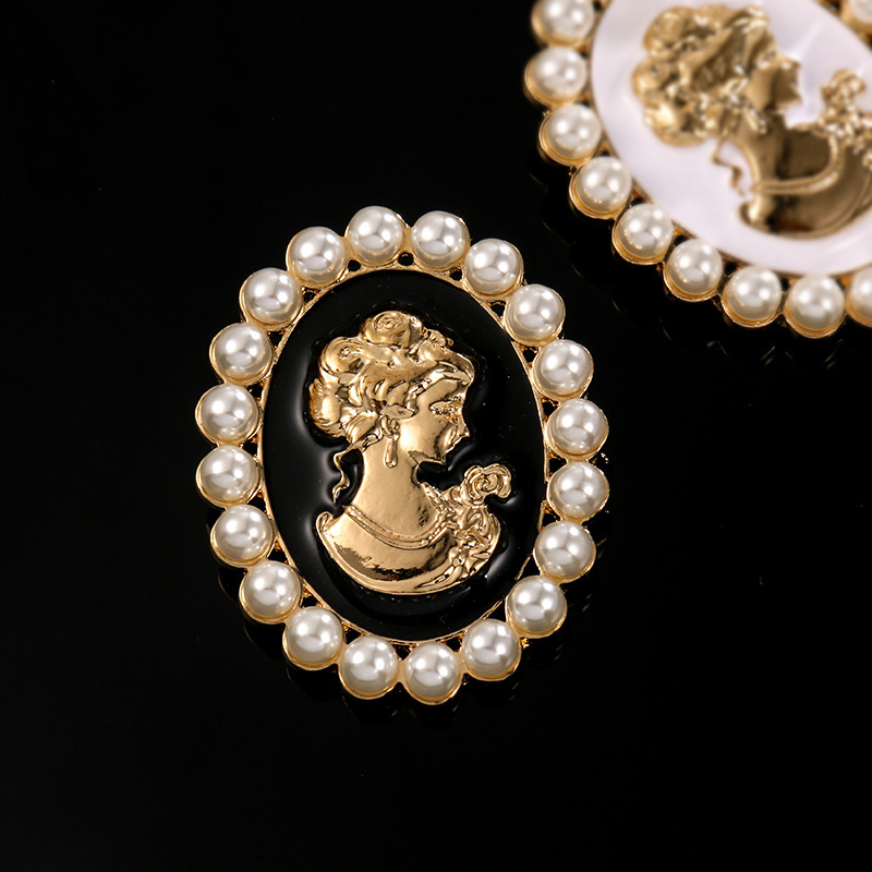 เข็มกลัดการ์ตูนประดับไข่มุกสไต - Women'S Victorian Era Accessories บทวิจารณ์และราคา