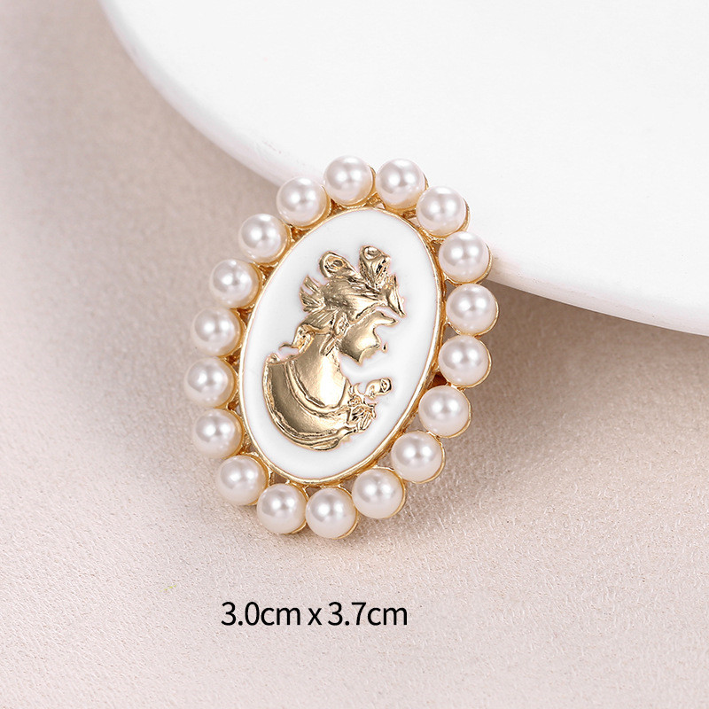 เข็มกลัดการ์ตูนประดับไข่มุกสไต - Women'S Victorian Era Accessories บทวิจารณ์และราคา