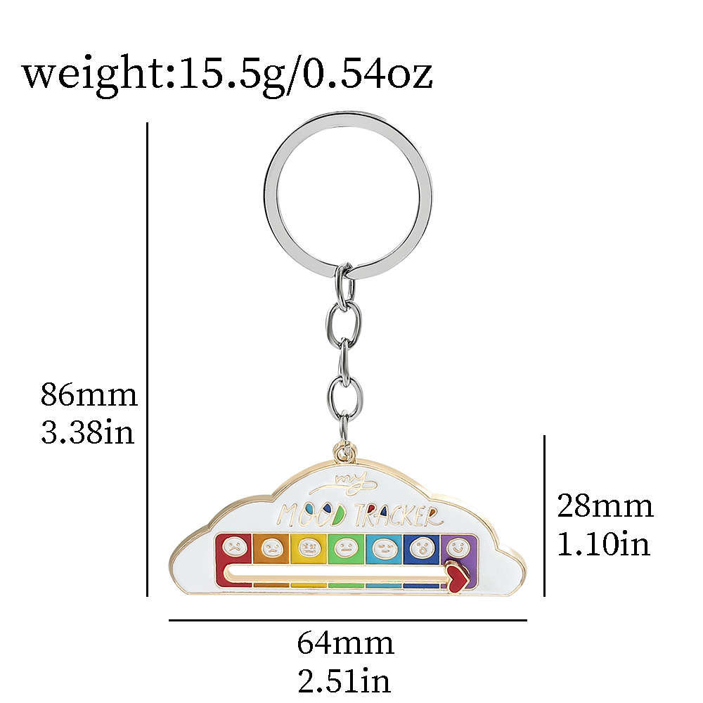พวงกุญแจรูปทรงเมฆแบบเลื่อนได้  - Women Accessories Chain บทวิจารณ์และราคา