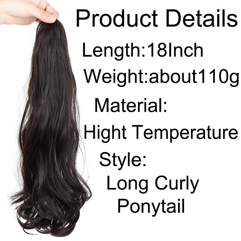 อุปกรณ์ต่อผมหางม้าแบบยาวหยิกสั - Hair Claw Clip Set บทวิจารณ์และราคา