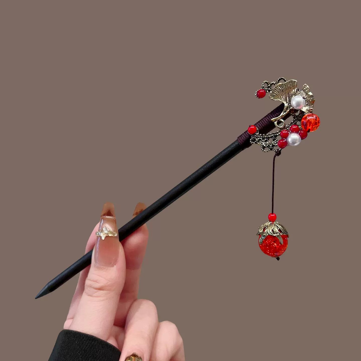 กิ๊บติดผมไม้โบราณสำหรับผู้หญิง - Hair Fork Stick บทวิจารณ์และราคา