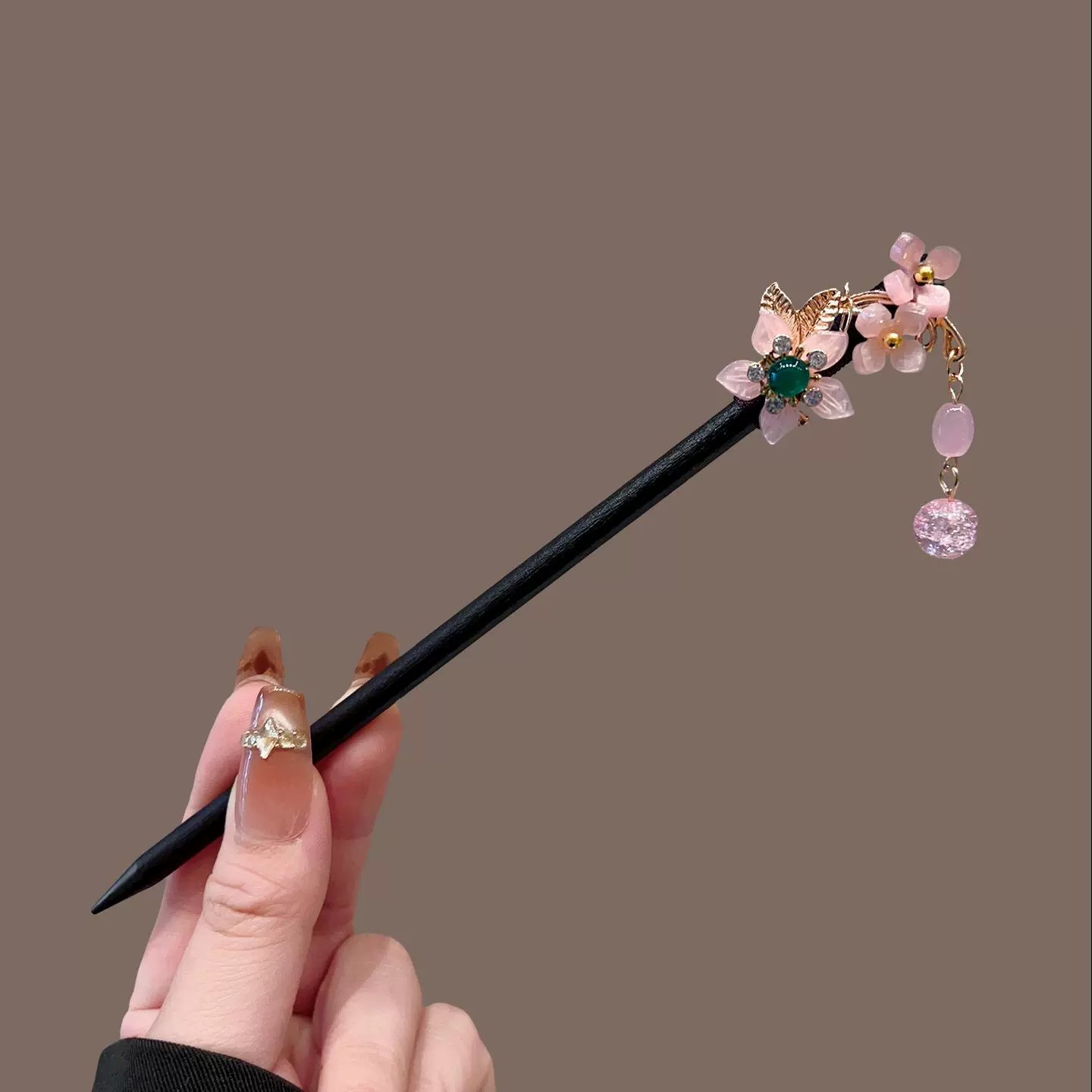 กิ๊บติดผมไม้โบราณสำหรับผู้หญิง - Hair Fork Stick บทวิจารณ์และราคา