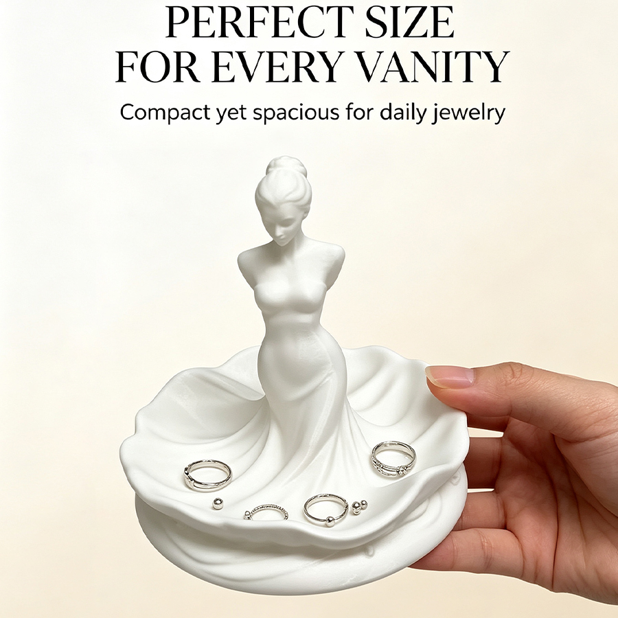 ถาดใส่เครื่องประดับรูปทรงชุดเด - Women Accessories Store บทวิจารณ์และราคา
