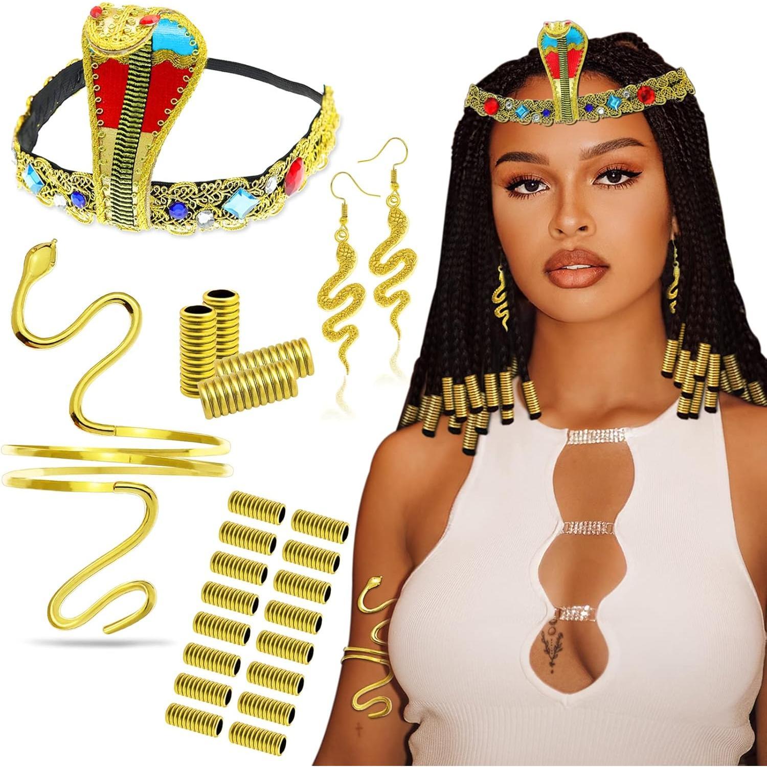 อียิปต์คลีโอพัตราเครื่องแต่งกา - Women Accessories In Egypt บทวิจารณ์และราคา