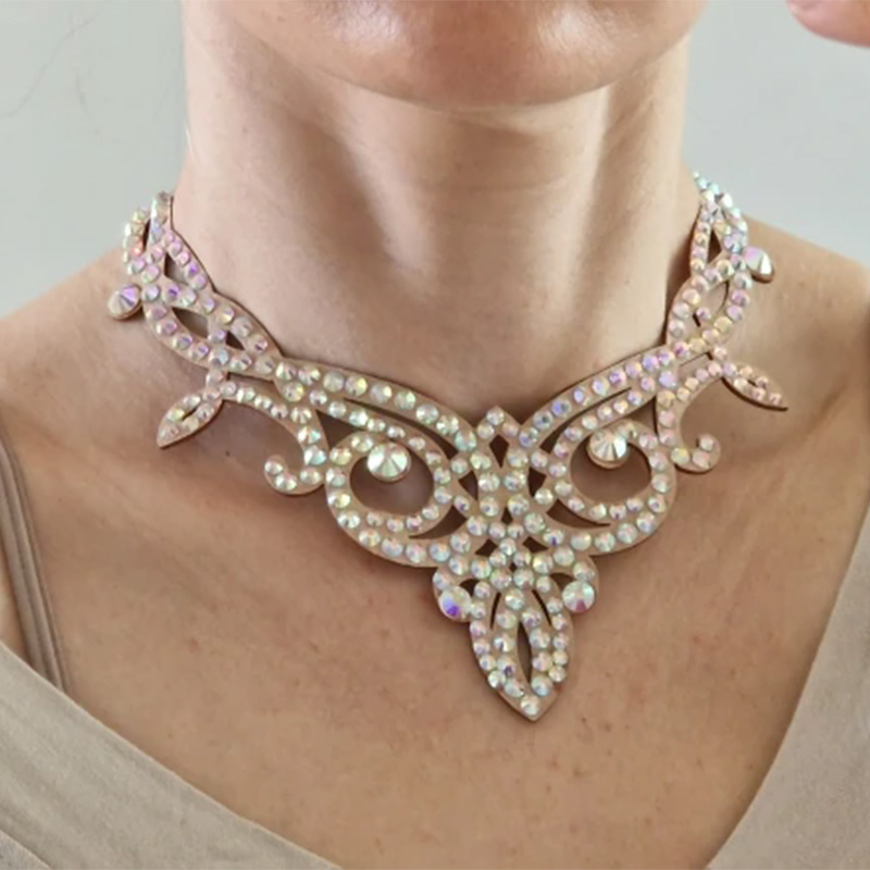 สร้อยคอประกายระยิบระยับสำหรับน - Women Accessories In Egypt บทวิจารณ์และราคา