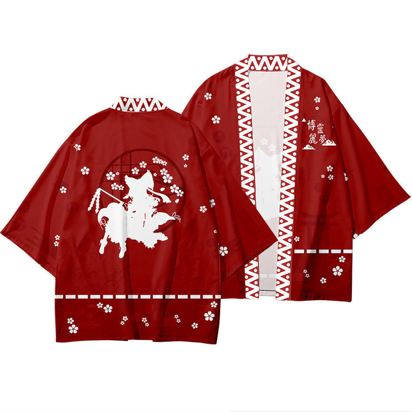 TouHou โครงการอะนิเมะพิมพ์แบบด - Women'S Kimono Accessories บทวิจารณ์และราคา
