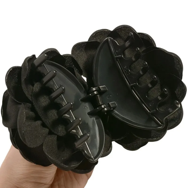กิ๊บติดผมดอกกุหลาบผ้าฝรั่งเศสส - Hair Claw Clip Set บทวิจารณ์และราคา