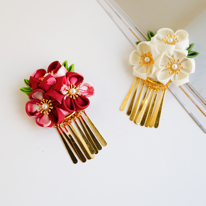 กิ๊บติดผมกิโมโนญี่ปุ่นแบบดั้งเ - Women'S Kimono Accessories บทวิจารณ์และราคา