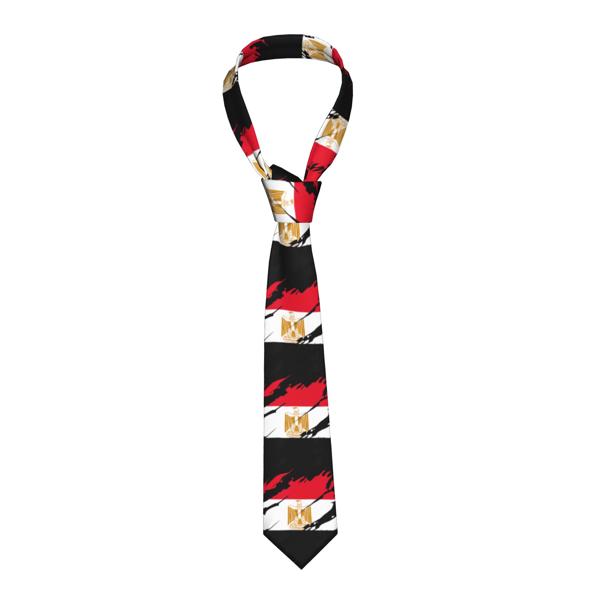 เนคไทลายธงชาติอียิปต์ ผ้าไหม ส - Women Accessories In Egypt บทวิจารณ์และราคา