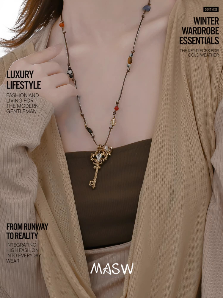 MASW ดีไซน์ดั้งเดิม สร้อยคอรูป - Women'S Accessories Trends 2026 บทวิจารณ์และราคา