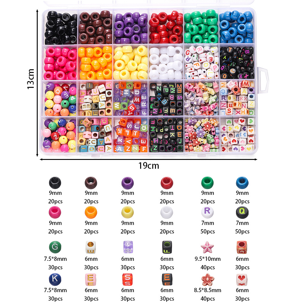 ลูกปัดอะคริลิคหลากสี 1 กล่อง ล - Women Accessories Gift Box บทวิจารณ์และราคา